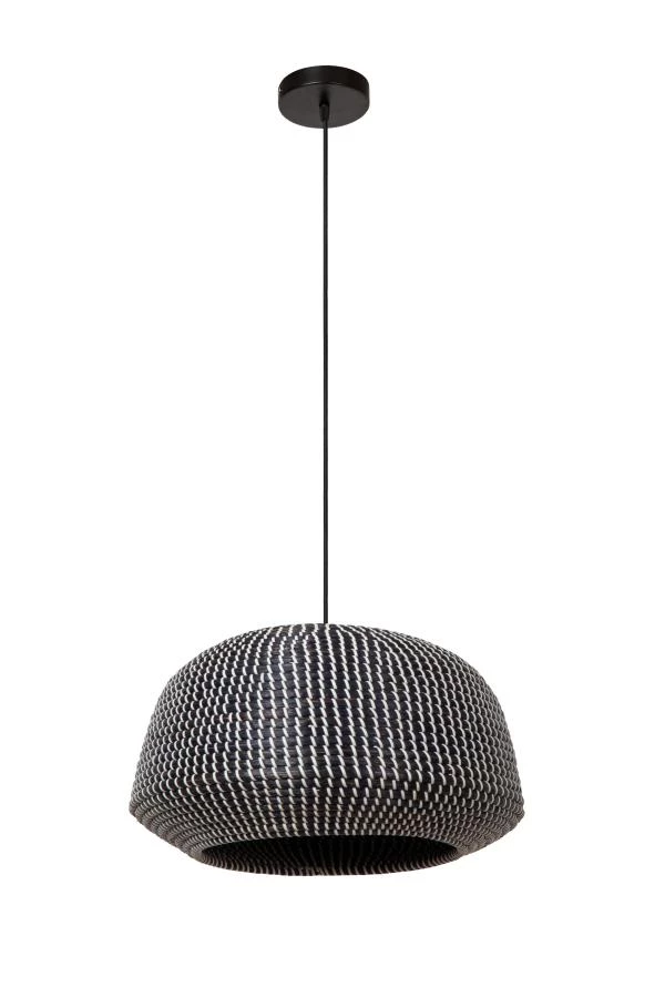 Lucide Premium MADUKA - Pendant light - 1xE27 - Black - turned off